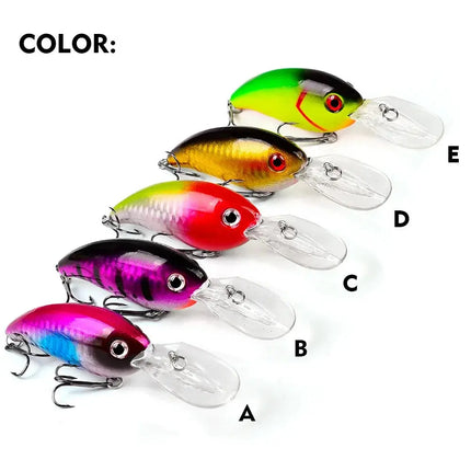 10CM-14.19G plastic bait Rock little Fat Luya Bait fishing tackle shop stock 6# hook DHC006 Lureswholesale