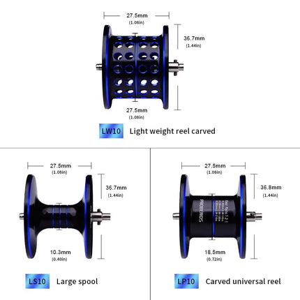 10kg Max Drag Baitcasting Reel Power High Speed 7.2:1 Bait Drag Casting Wheel Saltwater Fishing Reel Lureswholesale