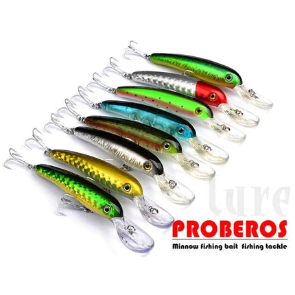 11.5cm Luamino bait Hard bait 14g bait Lua fresh water bass plastic hook Lureswholesale