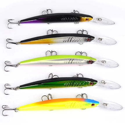 15.2cm sea fishing Luya bait plastic bionic bait 12.55g Luya Minnow bait wholesale DW1301 Lureswholesale