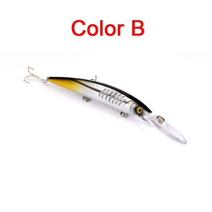 15.2cm sea fishing Luya bait plastic bionic bait 12.55g Luya Minnow bait wholesale DW1301 Lureswholesale