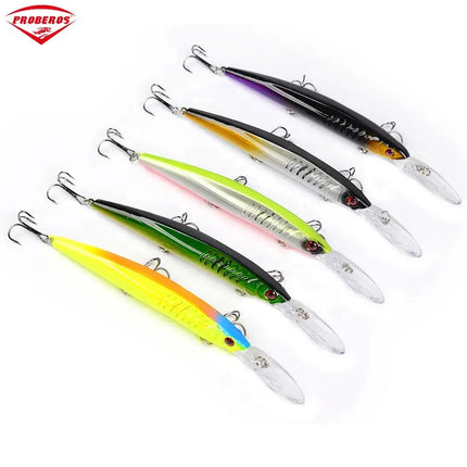 15.2cm sea fishing Luya bait plastic bionic bait 12.55g Luya Minnow bait wholesale DW1301 Lureswholesale