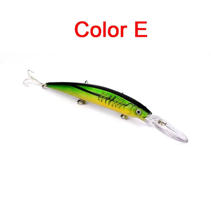 15.2cm sea fishing Luya bait plastic bionic bait 12.55g Luya Minnow bait wholesale DW1301 Lureswholesale