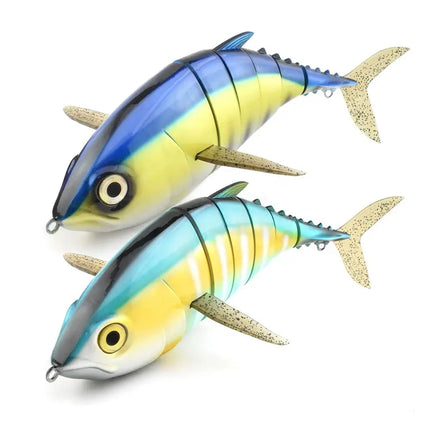 16inch 1kg Super Big Segmented Tuna Swimbait Hard Plastic ABS Lures Saltwater Tuna Trolling Fishing Bait Lureswholesale