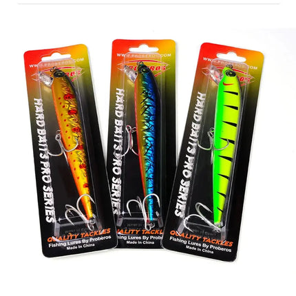 17.6cm Luya baits Hard baits False Minnow Baits Bionic lure 30g Minnow Lureswholesale