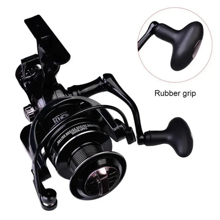 19kg Max Drag Double Brake Design Fishing Reel Super Strong Carp Fishing Feeder Spinning Reel Spinning Wheel Lureswholesale