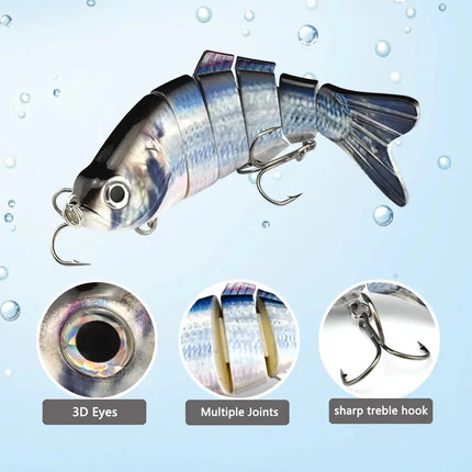 200mm Big game fishing lure 8inch segment sunfish bait 110g fishing bait for saltwater fishing Lureswholesale