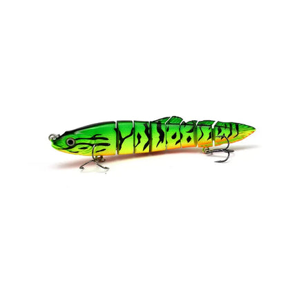 3pcs in Box set package oem package tackle hard fishing lures 8 Jointed swimbait fishing lures tackle lures loach oem factory Lureswholesale