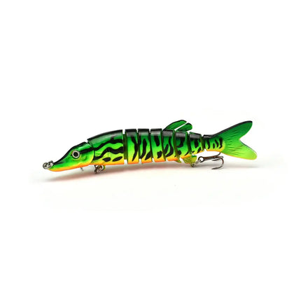 3pcs in box package Fishing Lure Multi Jointed Hard Bait Lifelike joint bait Pike 8 Segments Swimbait Fishing Lure Lureswholesale