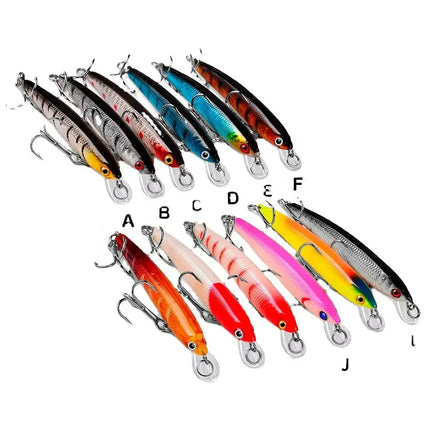 4.6G floating Luya bait Plastic hard lure 7.5CM Luya bait wholesale DW1094 Lureswholesale