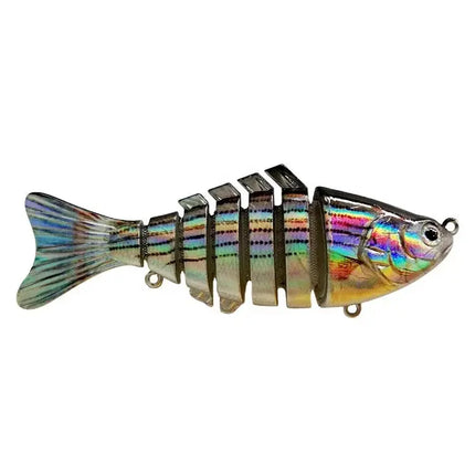 7 segment swimbait hard bait 4inch sunfish whosale fishing lures Lureswholesale