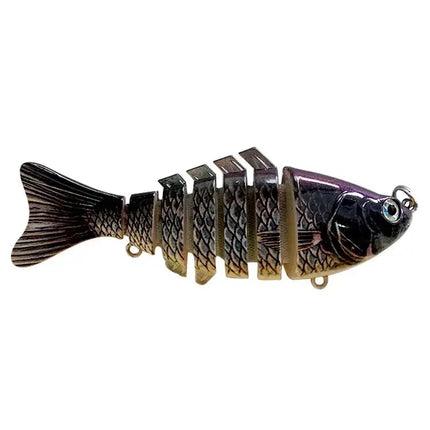 7 segment swimbait hard bait 4inch sunfish whosale fishing lures Lureswholesale