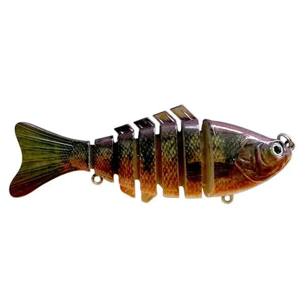 7 segment swimbait hard bait 4inch sunfish whosale fishing lures Lureswholesale