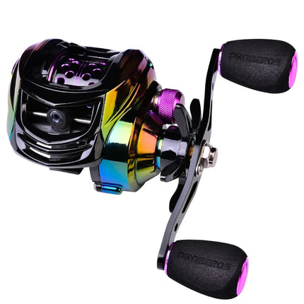 9+1 BB Waterproof Saltwater Fishing Reels High Speed Carretilha Pesca Baitcasting Reels with Magnetic Brake System Lureswholesale