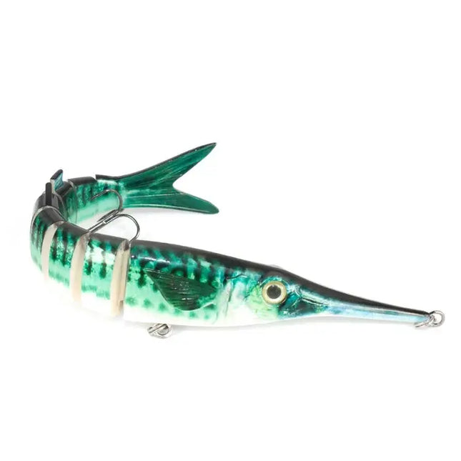 ABS Hard Plastic Multi Jointed Lures 250mm /50g Segmented Tuna Saltwater Trolling Fishing Lures BallyHoo Bait Lure Lureswholesale