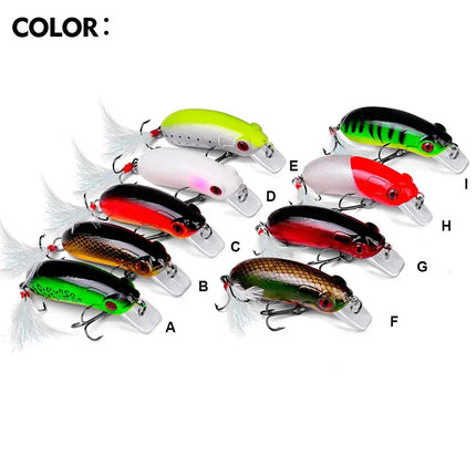 Artificial Fishing Lure 6cm 10g Sinking Lure Minnow Hard Bait Trolling Fishing Lure for Saltwater Lureswholesale