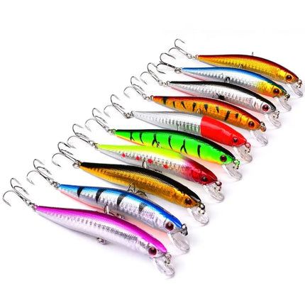 Artificial Minnow Fishing Lures 10cm 8.4g Rattling Crankbait Professional Pesca Isca Bait Wobblers Lureswholesale