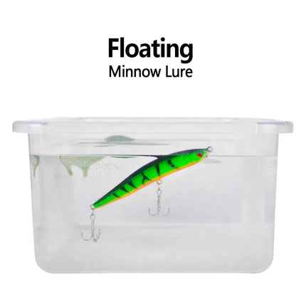 Artificial Minnow Fishing Lures 10cm 8.4g Rattling Crankbait Professional Pesca Isca Bait Wobblers Lureswholesale