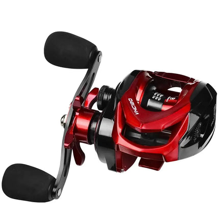 Baitcasting Fishing Reel 8kg Max Drag Power 7.2:1 Magnetic Metal Spool Casting Reel Fishing Tackle Wholesale Lureswholesale