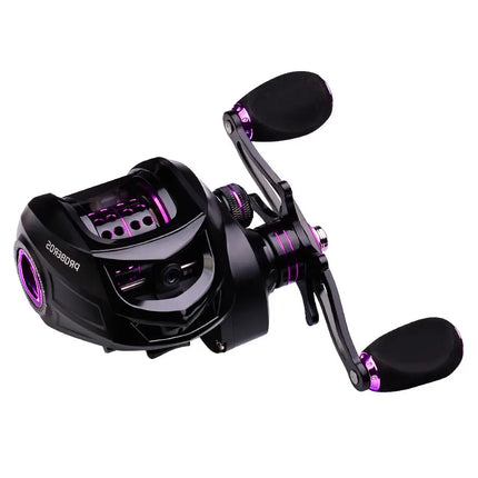 Baitcasting Reel Sea Fishing Reels Carbon Shell 7.2:1 Gear Ratio 10KG Max Drag High Speed Drag Casting Fishing Wheel Lureswholesale