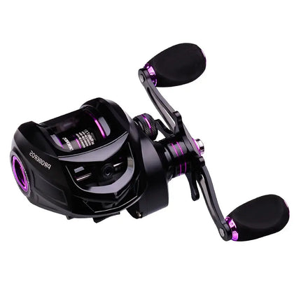 Baitcasting Reel Sea Fishing Reels Carbon Shell 7.2:1 Gear Ratio 10KG Max Drag High Speed Drag Casting Fishing Wheel Lureswholesale