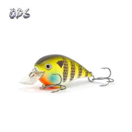 Clamp box packaging Shallow diving square bill crankbait wholesale crank fishing lures kit set cranking fishing lures bass kit Lureswholesale