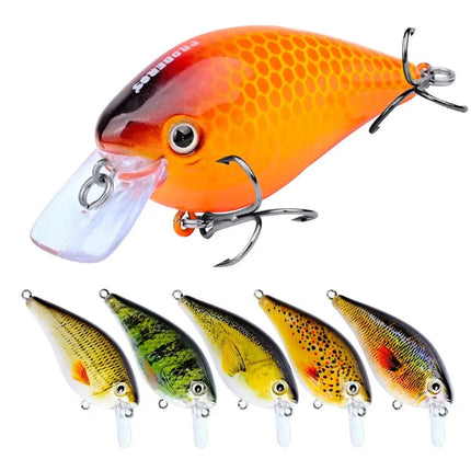 Crankbaits Kit for Bass Fishing Lures 7cm 13g Hard Baits Topwater Lures Crank Bait Kit Fishing Tackle Lureswholesale