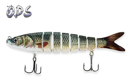 Factory Wholesale 8 segment Hard Body Bait Multi Jointed Swimbait Fishing Lure Wobblers for Fishing Lureswholesale