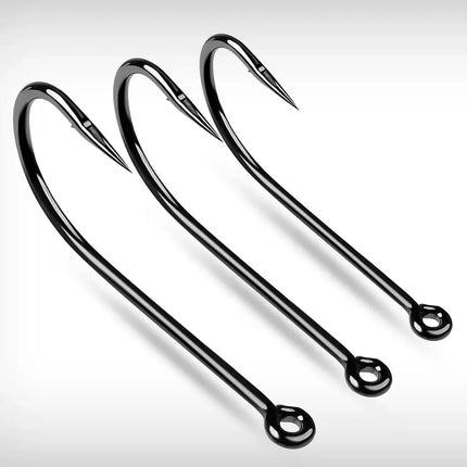 Fishing Hooks O'shaughnessy Series JIG Single Hook Jigging Big Fishhook Long Barbed Shank Baitholder Lureswholesale