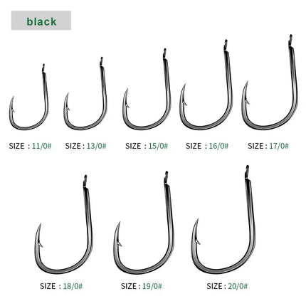 Fishing Hooks Sea Pike Fish Hook Saltwater High Carbon Steel Jig Hook Assist Fishhooks for Slow Pitch Jigs Lureswholesale