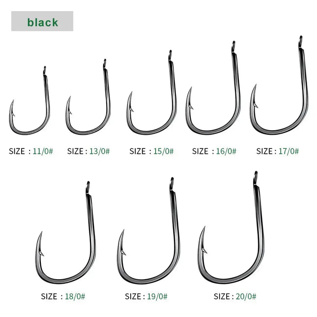 Fishing Hooks Sea Pike Fish Hook Saltwater High Carbon Steel Jig Hook Assist Fishhooks for Slow Pitch Jigs Lureswholesale