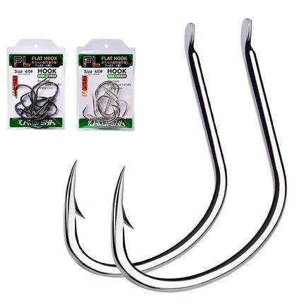 Fishing Hooks Sea Pike Single Fish Hook High Carbon Steel Assist Jig FishHook Saltwater Fishing Hook Lureswholesale