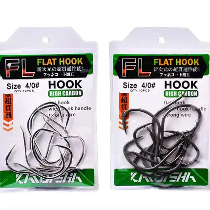 Fishing Hooks Sea Pike Single Fish Hook High Carbon Steel Assist Jig FishHook Saltwater Fishing Hook Lureswholesale