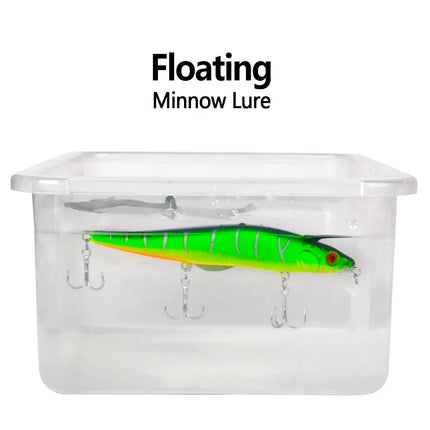 Fishing Lure Wholesale 14cm 23g Floating Minnow Lure Hard Bait Beach Pesca Bass Fishing Jerkbait Lureswholesale