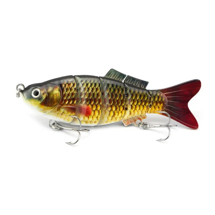 Fishing Lures Saltwater Strong Body 7''/ 6''Five Sections Shad Jointed Swimbait Fishing Trolling Lures Lureswholesale