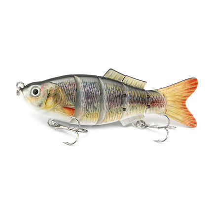 Fishing Lures Saltwater Strong Body 7''/ 6''Five Sections Shad Jointed Swimbait Fishing Trolling Lures Lureswholesale