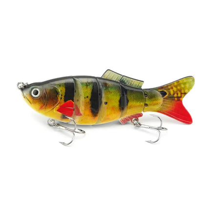 Fishing Lures Saltwater Strong Body 7''/ 6''Five Sections Shad Jointed Swimbait Fishing Trolling Lures Lureswholesale