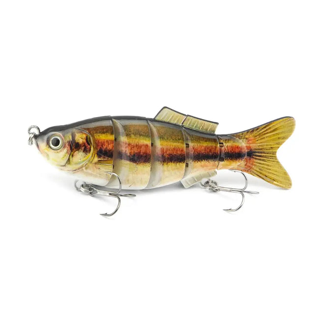 Fishing Lures Saltwater Strong Body 7''/ 6''Five Sections Shad Jointed Swimbait Fishing Trolling Lures Lureswholesale