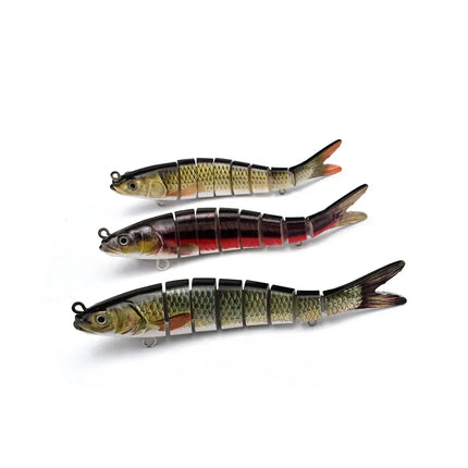 Fishing Tackle Box Hard Plastic Segmented Swimbait Lures for Bass Fishing Lures Kit Lureswholesale