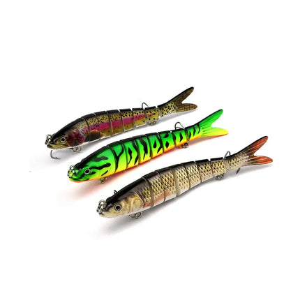 Fishing Tackle Box Hard Plastic Segmented Swimbait Lures for Bass Fishing Lures Kit Lureswholesale