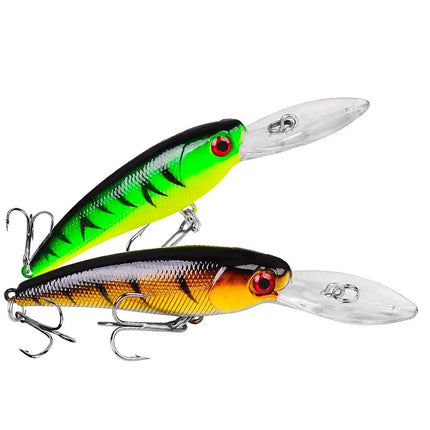 Floating Bass Fishing Lure 9cm 7g Artificial Plastic Hard Bait Crankbait with Treble Hook Wobbers Wholesale Lureswholesale