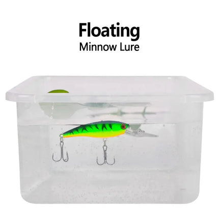 Floating Bass Fishing Lure 9cm 7g Artificial Plastic Hard Bait Crankbait with Treble Hook Wobbers Wholesale Lureswholesale