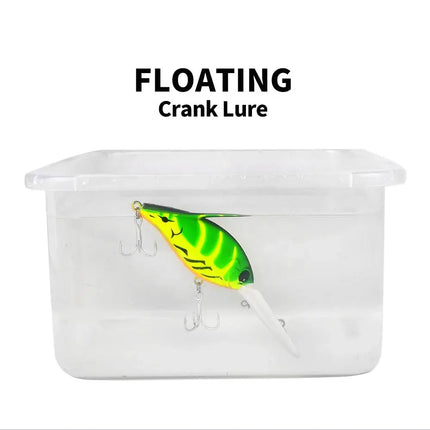 Floating Crankbait for Bass Lure 12.5cm 24.5g Hard Baits Topwater Fishing Lures Crankbait Kit Fishing Tackle Lureswholesale