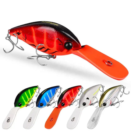 Floating Crankbait for Bass Lure 12.5cm 24.5g Hard Baits Topwater Fishing Lures Crankbait Kit Fishing Tackle Lureswholesale