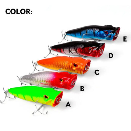 Floating Fishing Lures 9cm 11.5g Saltwater Trolling Fishing Plug Hard Lure Topwater Popper Fishing Tackle Lureswholesale