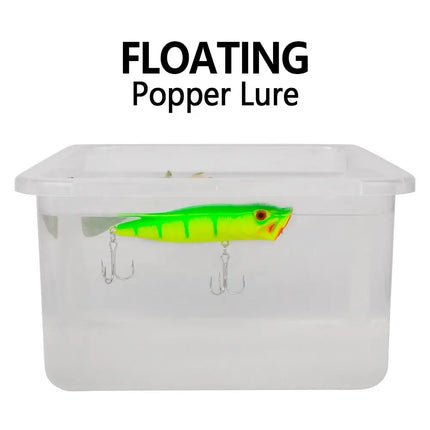 Floating Fishing Lures 9cm 11.5g Saltwater Trolling Fishing Plug Hard Lure Topwater Popper Fishing Tackle Lureswholesale