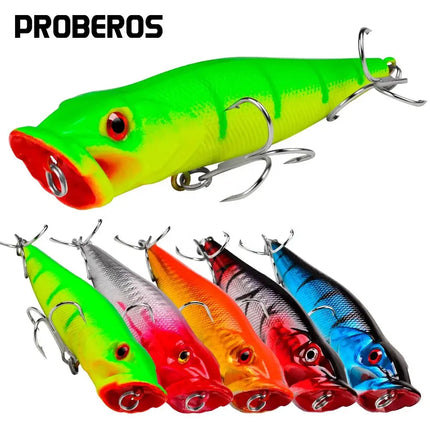 Floating Fishing Lures 9cm 11.5g Saltwater Trolling Fishing Plug Hard Lure Topwater Popper Fishing Tackle Lureswholesale