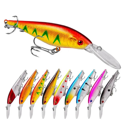 Floating Hard Minnow Lures 11.5cm 10.5g Swimbait Pike Hard Bait for Bass Fishing Lure Isca Pesca Artificial Bait Lureswholesale