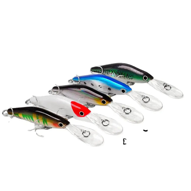 Floating Luya bait Mino Bright Laser plastic bait Hard bait 7g/10cm 8# hook fishing supplies Fishing gear wholesale Lureswholesale