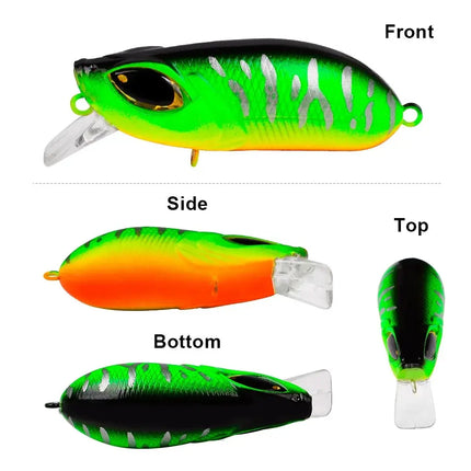 Floating Mini Minnow Fishing Lure 5cm 8g Artificial Bait Hard Plastic Fishing minnow Lures Lureswholesale